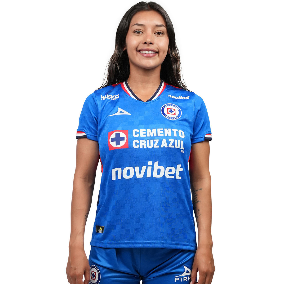 Pirma Cruz Azul Women's Home 25/26 Jersey - 18121-HOME-PIRMA by Pirma | Available at Niky's Sports