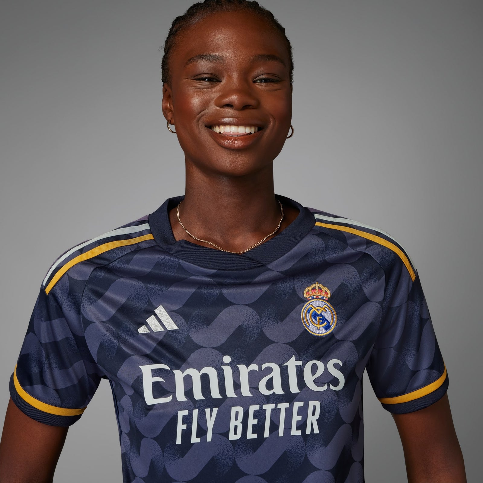 ADIDAS REAL MADRID WOMEN'S 23/24 AWAY JERSEY