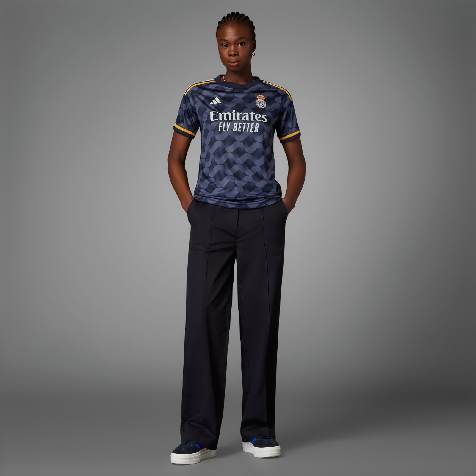 ADIDAS REAL MADRID WOMEN'S 23/24 AWAY JERSEY