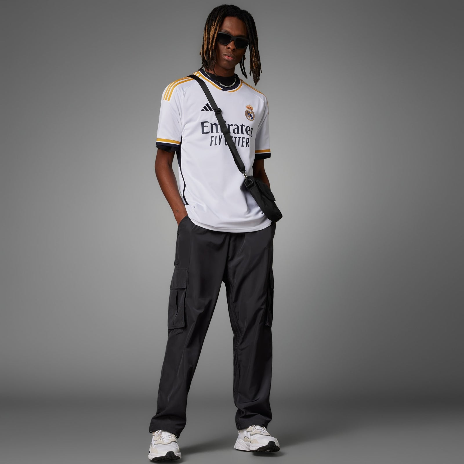 adidas Men's Real Madrid Home Stadium Jersey 2023-24 - HR3796-ADIDAS by adidas | Available at Niky's Sports