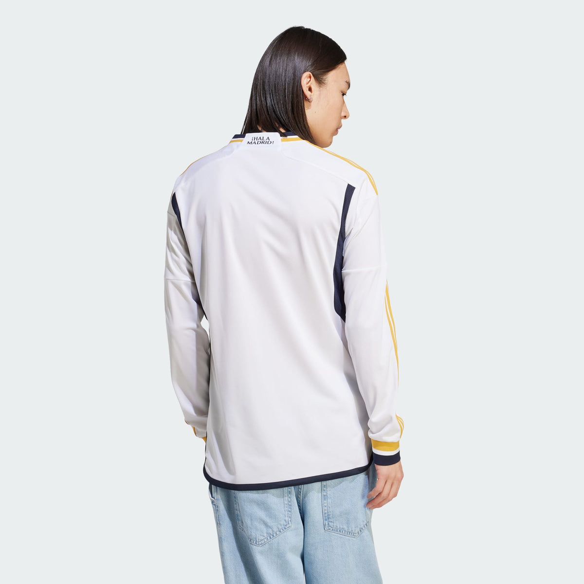 adidas REAL MADRID 23/24 LONG SLEEVE HOME JERSEY - IB0018-ADIDAS by adidas | Available at Niky's Sports