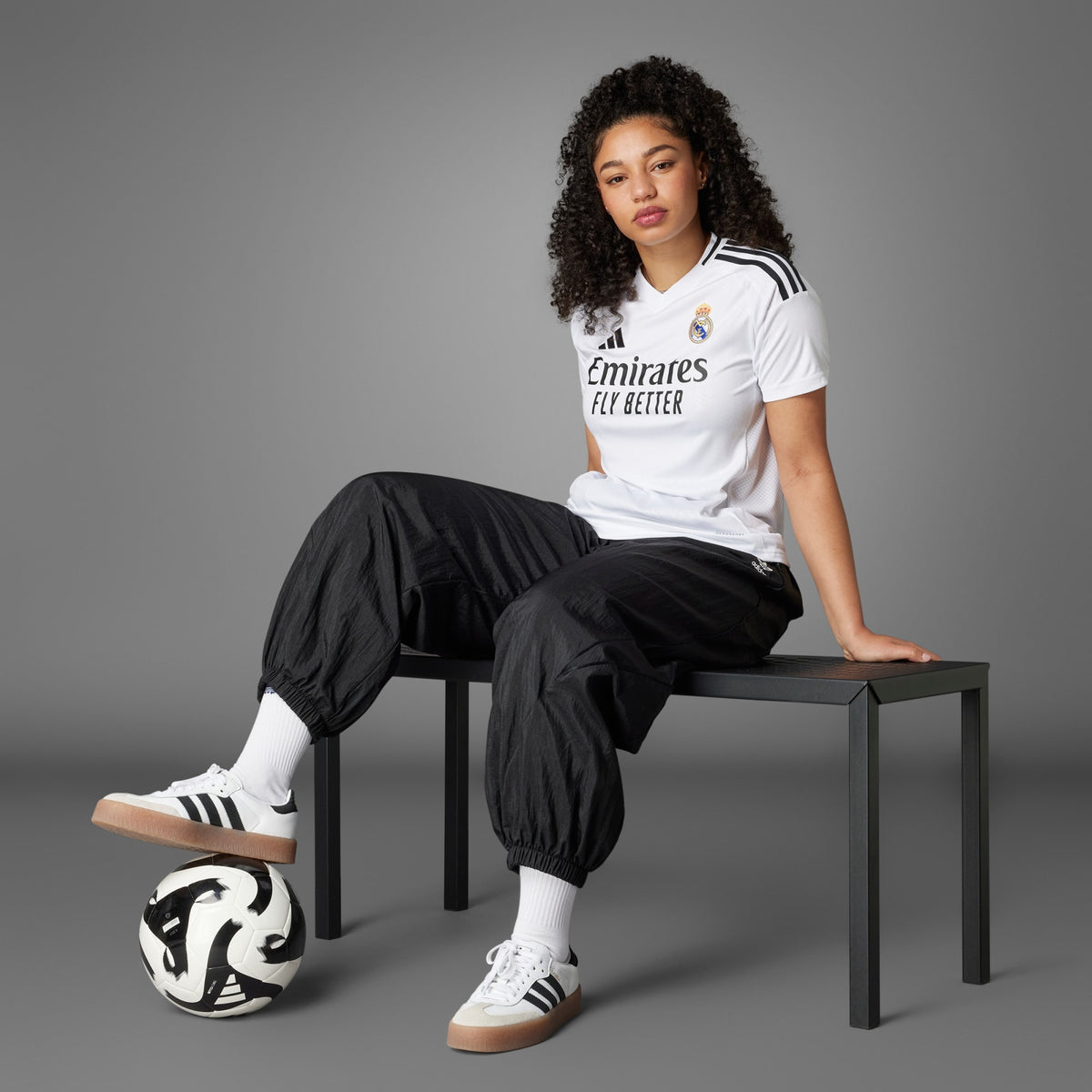 adidas REAL MADRID WOMEN'S 24/25 HOME JERSEY - IT5182-ADIDAS by adidas | Available at Niky's Sports