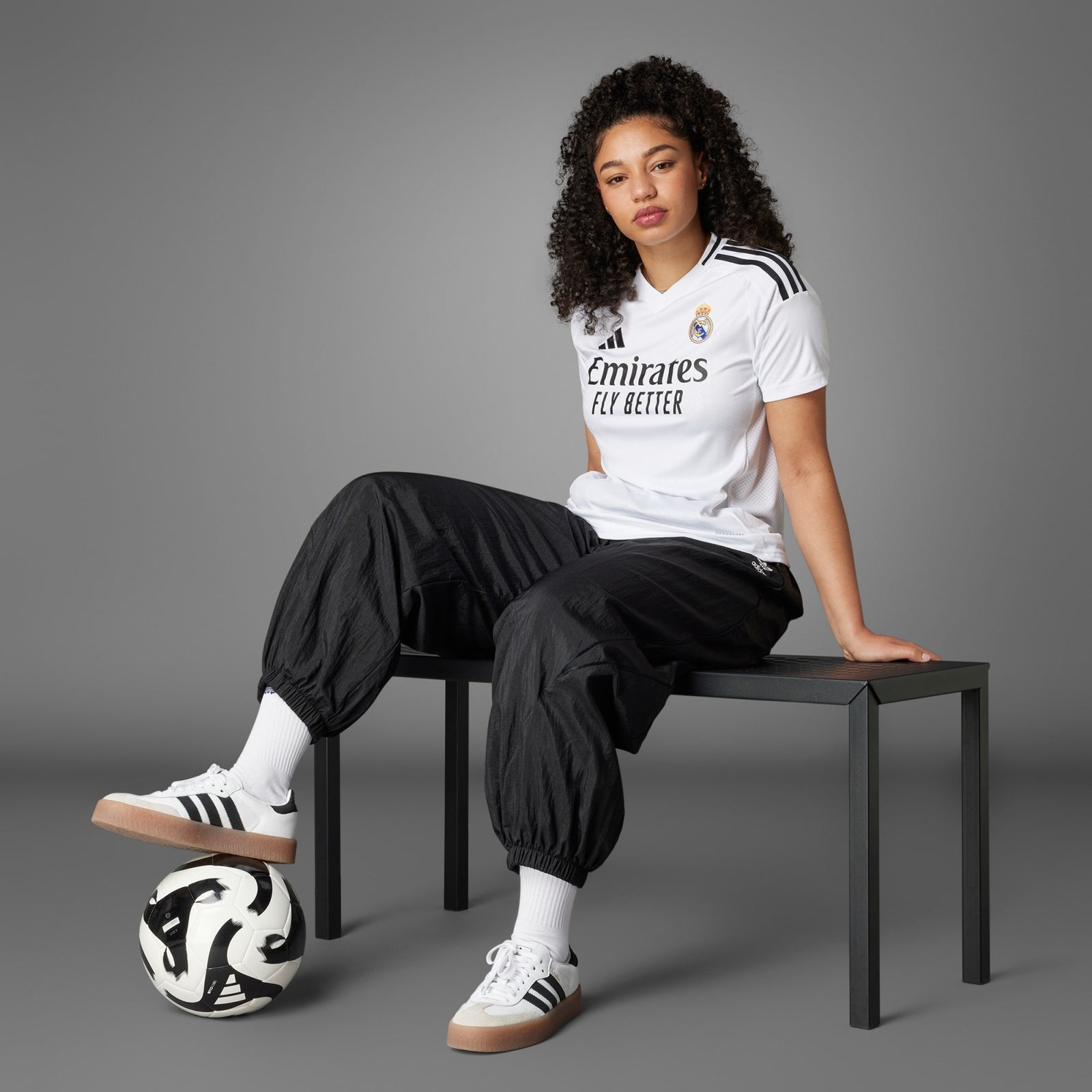 adidas REAL MADRID WOMEN'S 24/25 HOME JERSEY - IT5182-ADIDAS by adidas | Available at Niky's Sports