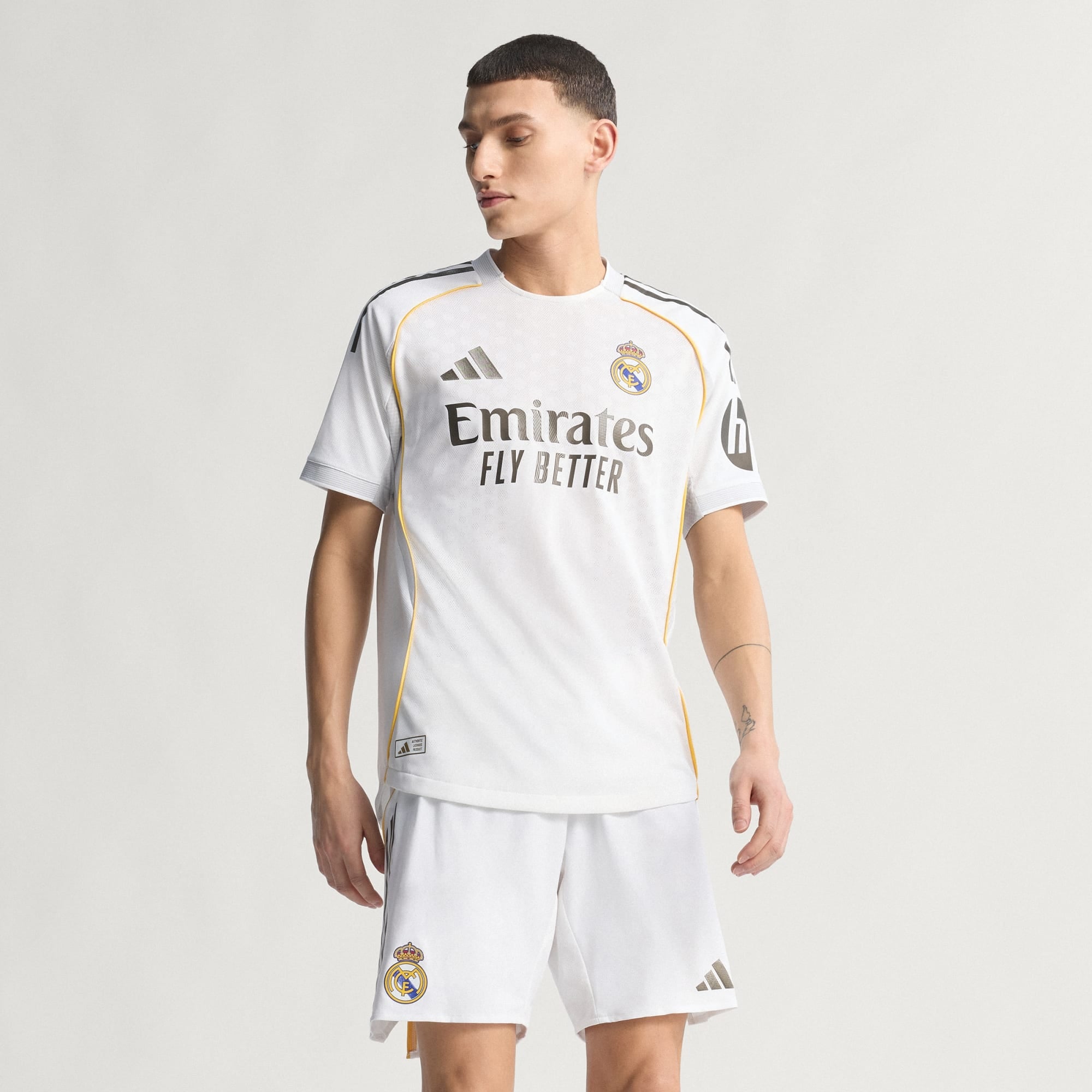 adidas Real Madrid 25/26 Home Authentic Jersey