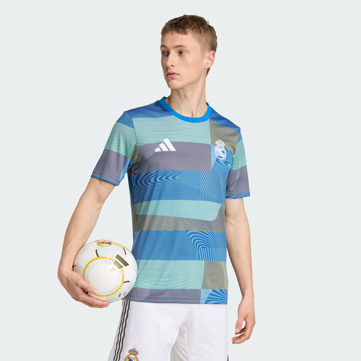 adidas Real Madrid 25/26 Pre-Match Jersey - JP4155-ADIDAS by adidas | Available at Niky's Sports