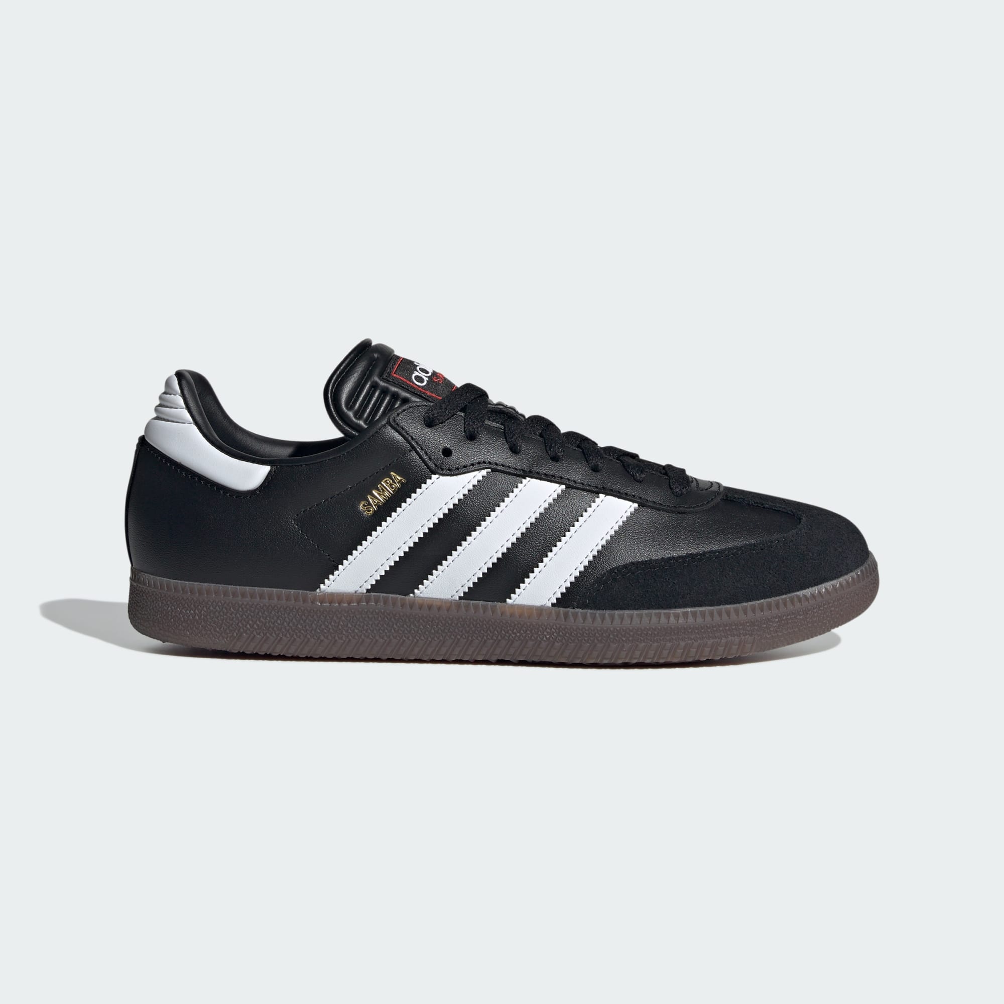 adidas Samba Indoor Shoes, Black/White/Red / 9.5