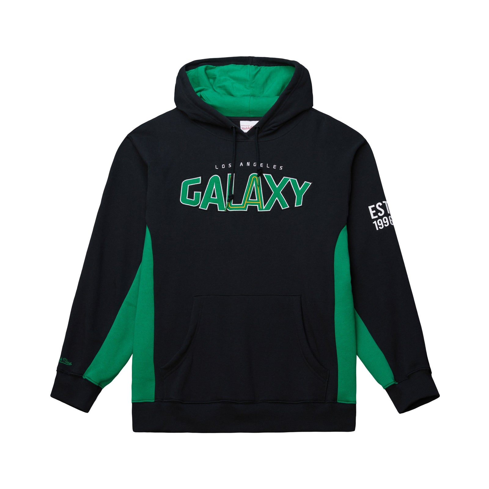 Mitchell and Ness LA Galaxy Vintage Hoody - TH9263-LAGBLCK-MITCHELL & NESS by Mitchell & Ness | Available at Niky's Sports