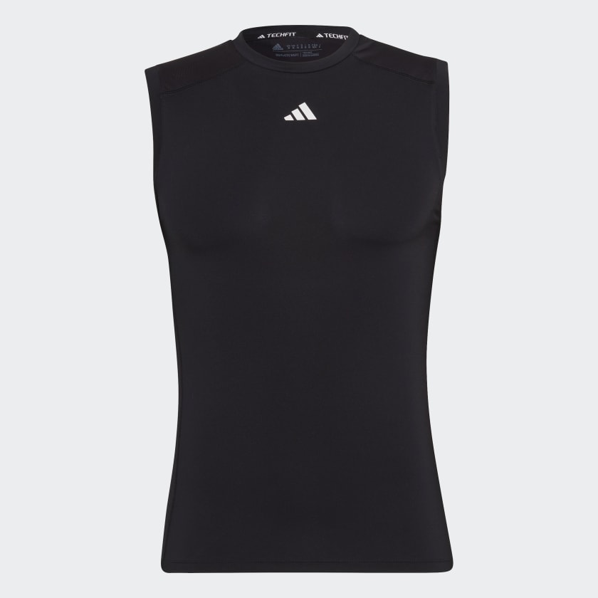 adidas TECHFIT TRAINING MEN'S SLEEVELESS TEE - HK2338-ADIDAS by adidas | Available at Niky's Sports