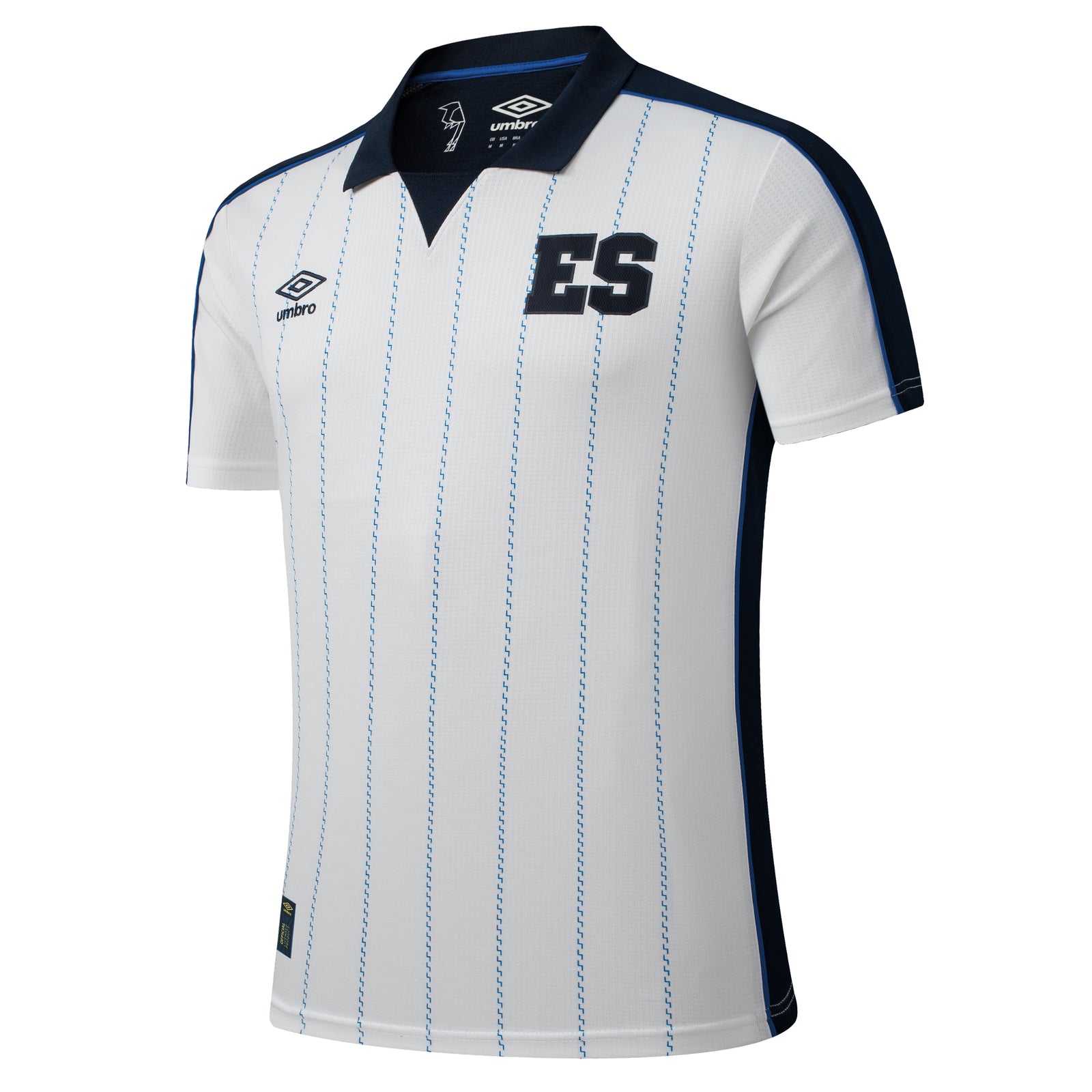 Umbro El Salvador Youth 4th Soccer Jersey - UUB5ESJS324101-TMC-UMBRO by Umbro | Available at Niky's Sports
