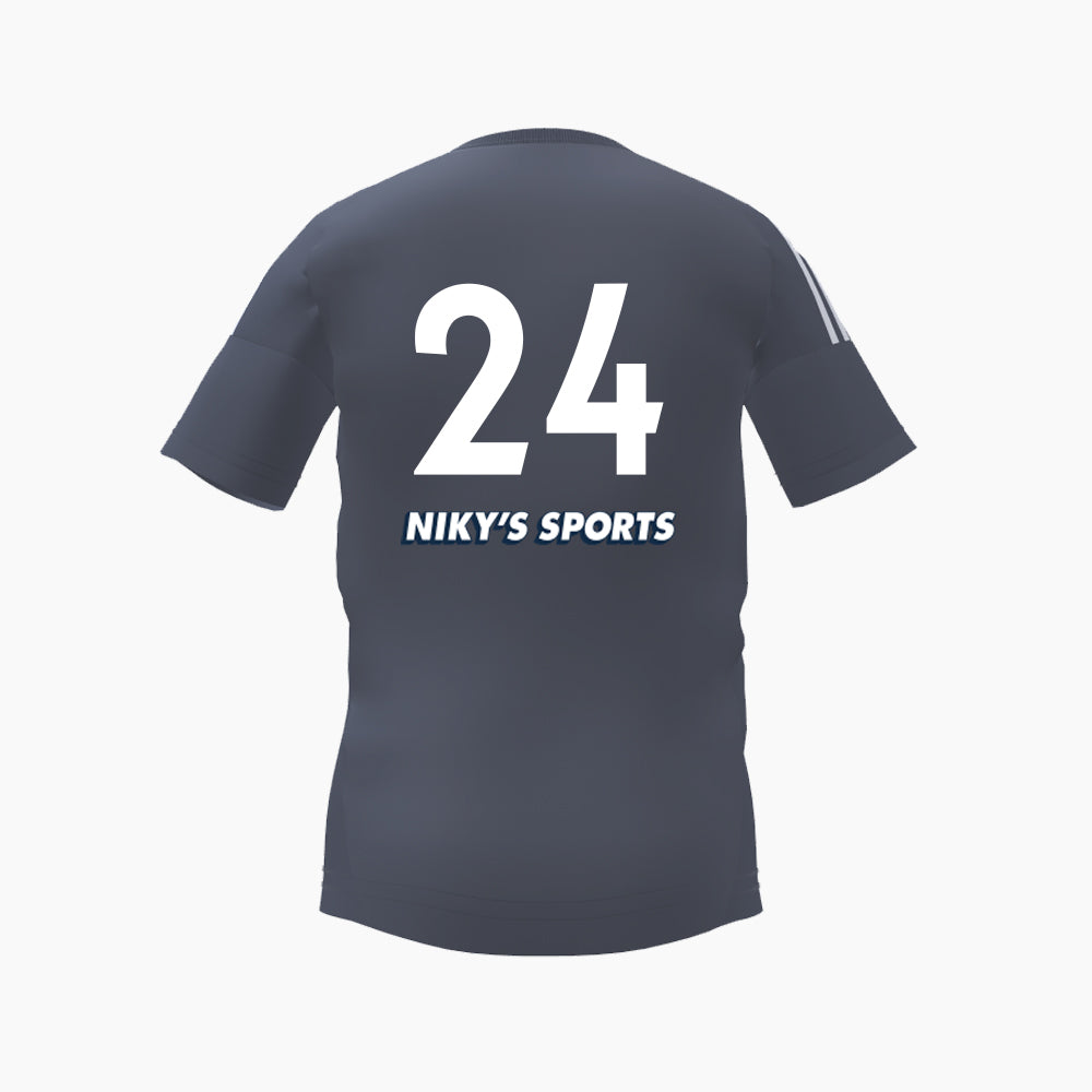 adidas CASC Gray Game Jersey *Required - CASC-JSY-GRY by Adidas | Available at Niky's Sports