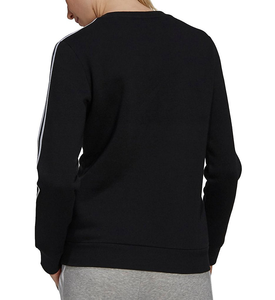 adidas ESSENTIALS 3-STRIPES FLEECE WOMEN'S SWEATSHIRT - GS1344-ADIDAS by adidas | Available at Niky's Sports