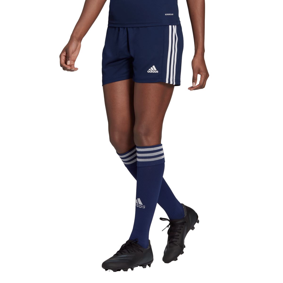ADIDAS WOMEN'S SQUADRA 21 SOCCER SHORTS - GN5779-ADIDAS by adidas | Available at Niky's Sports
