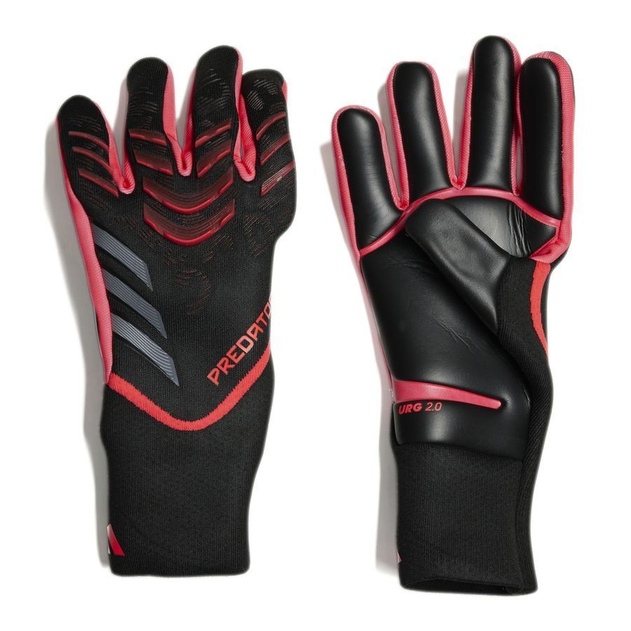 adidas Goalkeeper Gloves Predator Pro Stealth Victory - JF8900-ADIDAS by adidas | Available at Niky's Sports