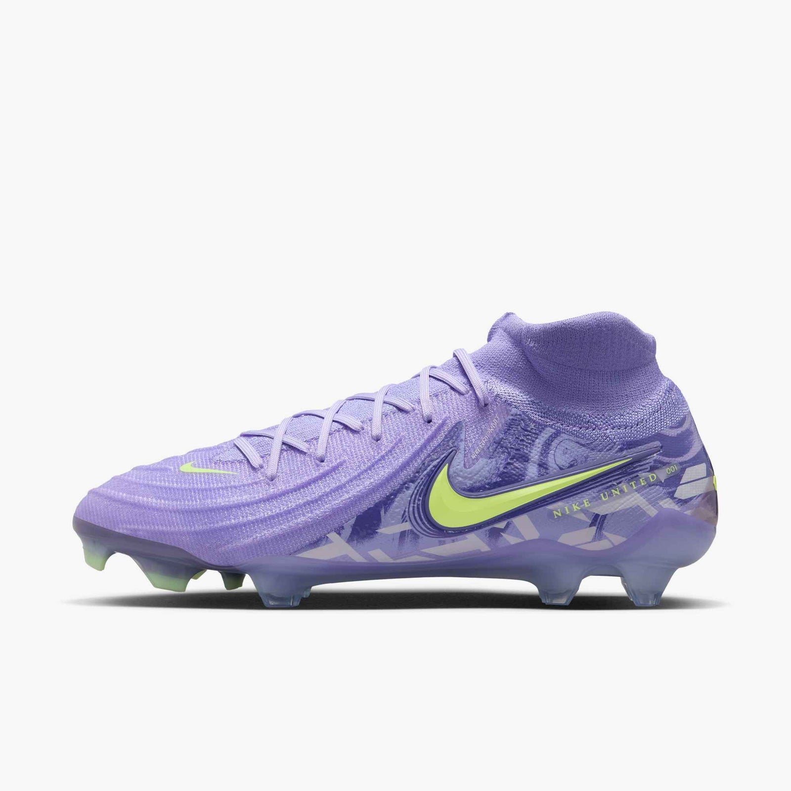 Nike United Phantom Luna 2 Elite FG High-Top Soccer Cleats - HF1600-500-NIKE by Nike | Available at Niky's Sports