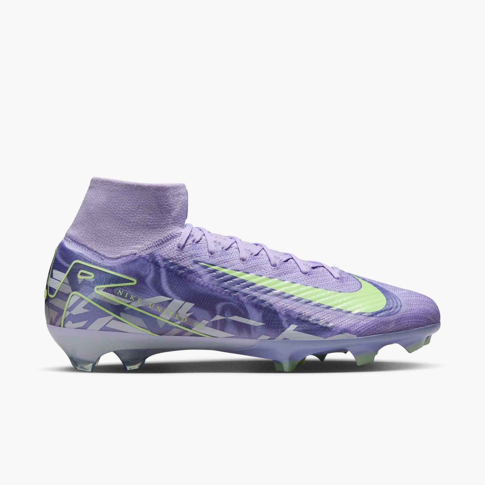 Nike United Mercurial Superfly 10 Elite FG High-Top Soccer Cleats - HF1603-500-NIKE by Nike | Available at Niky's Sports