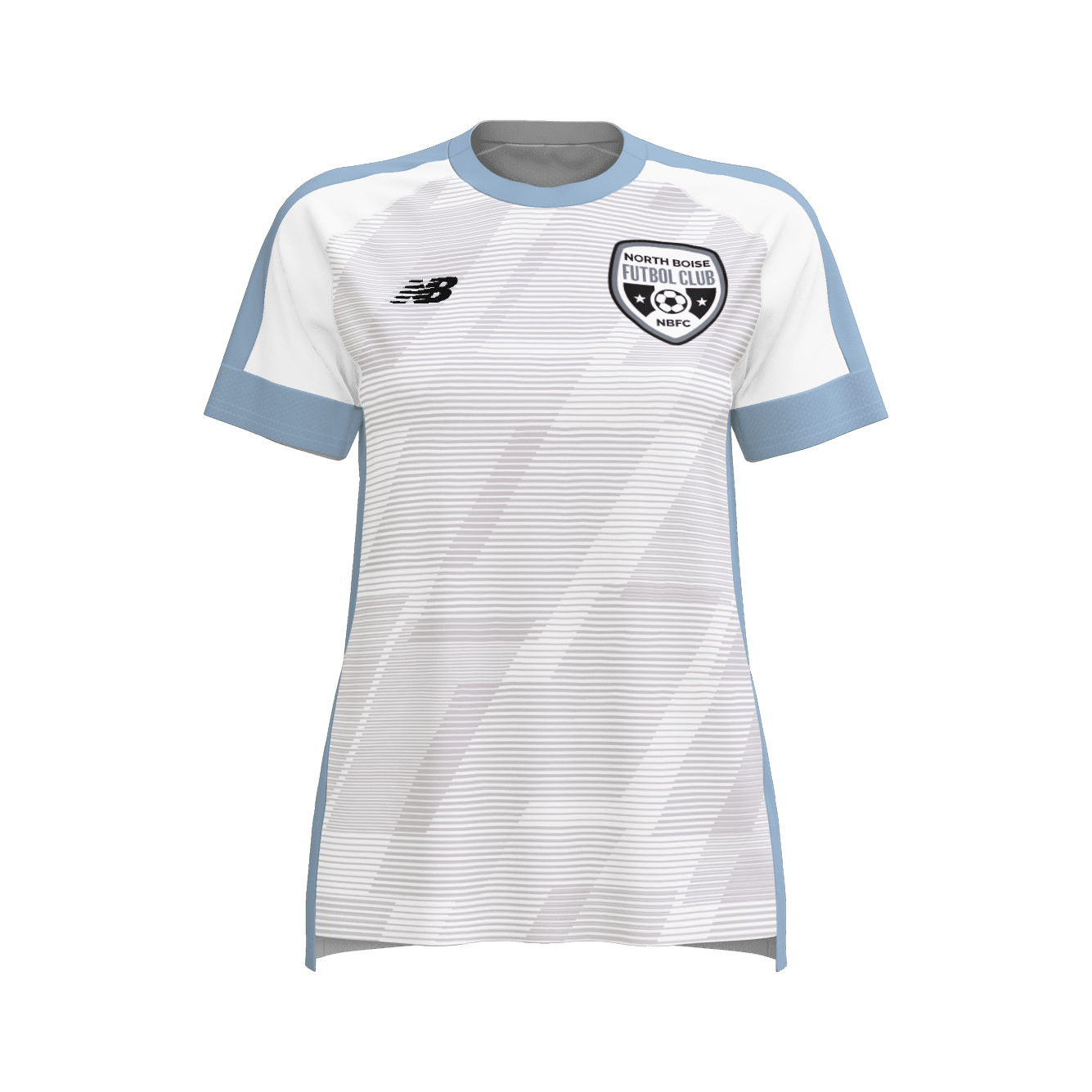 NEW BALANCE NORTH BOISE FC JERSEY - WHITE - REQUIRED -  by Niky's Sports | Available at Niky's Sports