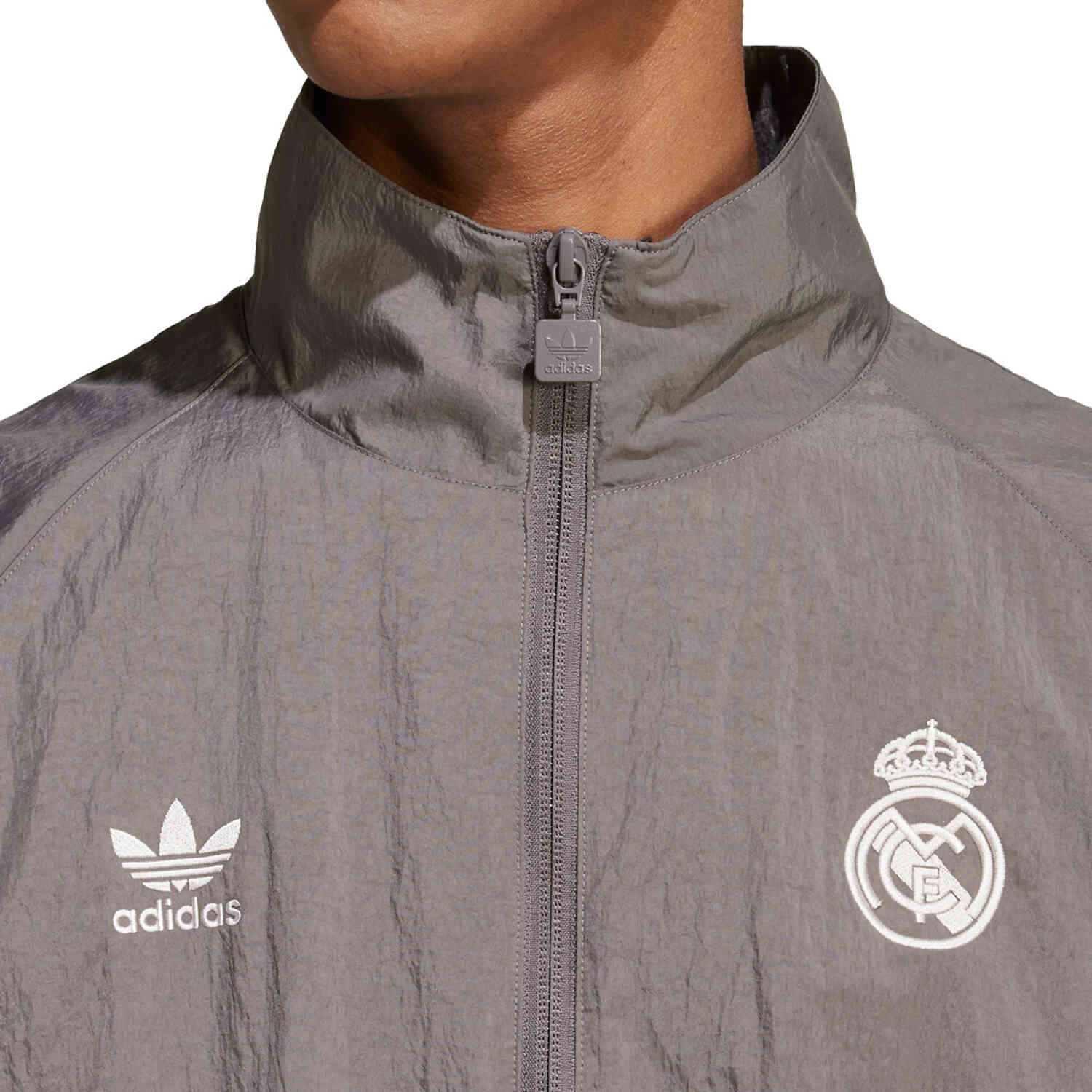 adidas REAL MADRID ORIGINALS TRACK TOP - JI9479-ADIDAS by adidas | Available at Niky's Sports