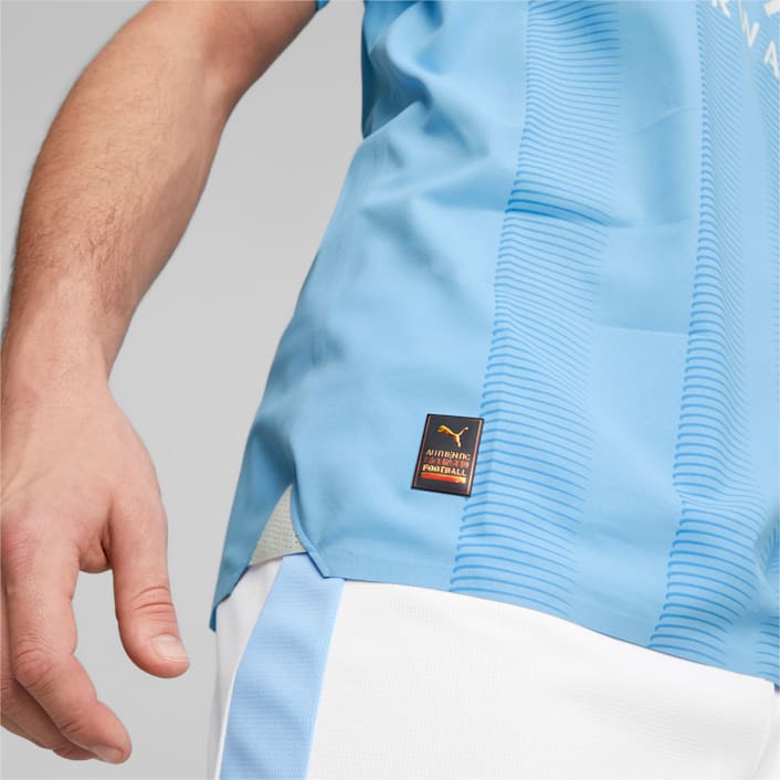 Puma Manchester City Men's Authentic Home Jersey 23/24 - 770437-01-PUMA by Puma | Available at Niky's Sports