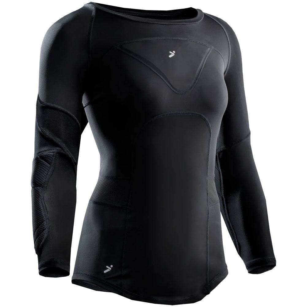 Women's BodyShield Goalkeeper 3/4 Undershirt - WBSGKTOPBK-STORELLI by Storelli | Available at Niky's Sports