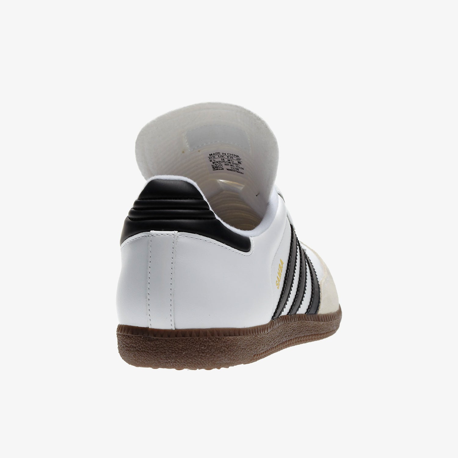 adidas Samba Classic Indoor Soccer Shoes White Men's - 772109-ADIDAS by Adidas | Available at Niky's Sports