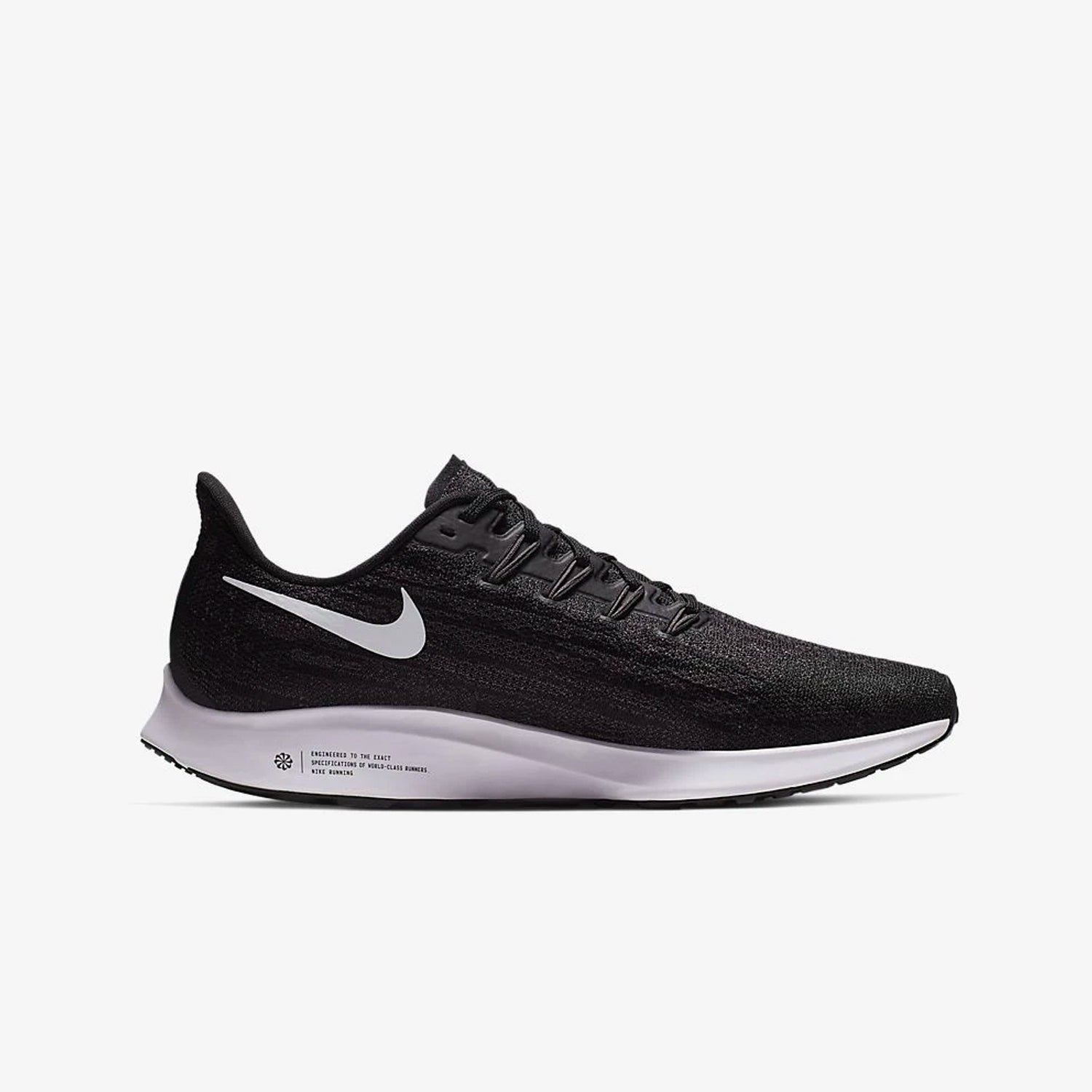 Air Zoom Pegasus 36-Black/Thunder Grey/White - AQ2203-002-NIKE by Nike | Available at Niky's Sports