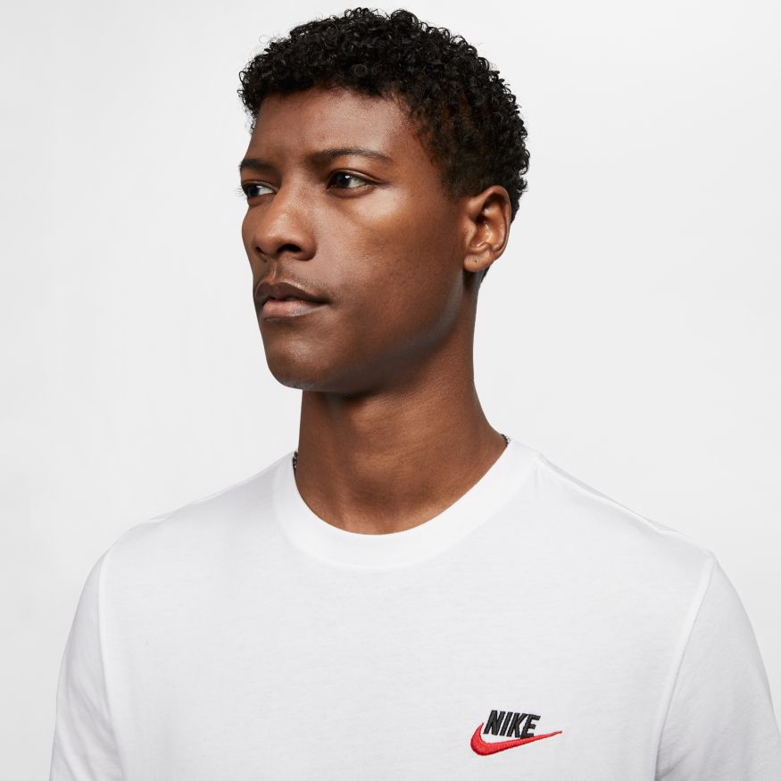 Nike Sportswear Club Men's T-Shirt - AR4997-100-NIKE by Nike | Available at Niky's Sports