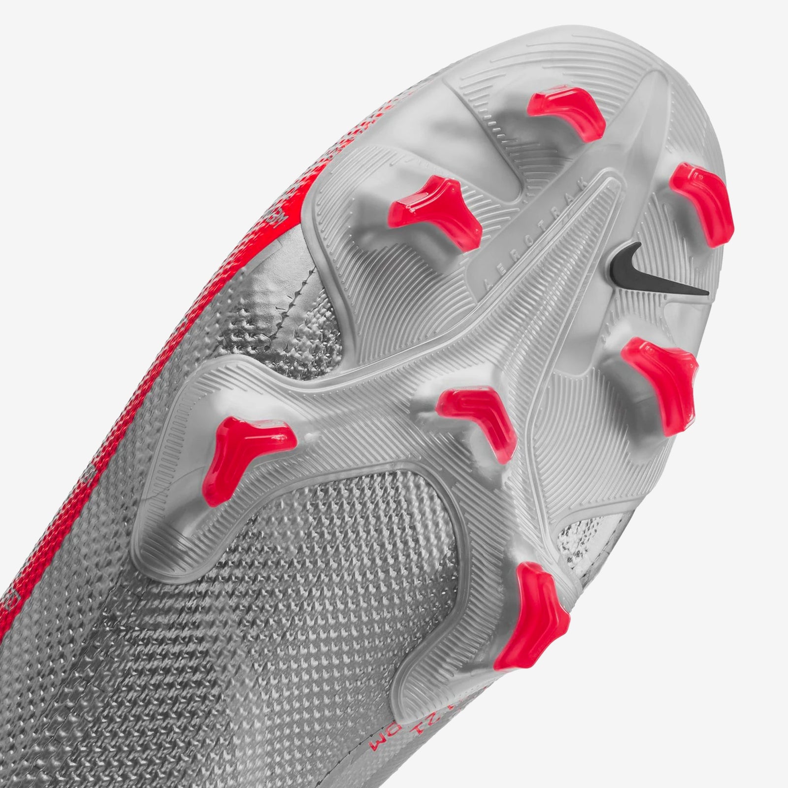 Men's Mercurial Vapor 13 Pro Firm Ground Soccer Shoes Silver