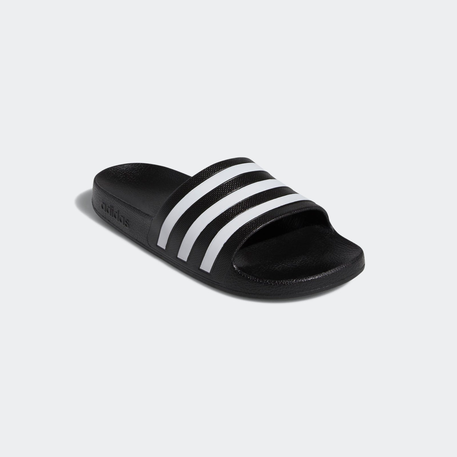 Adilette Aqua Slides Core Black Women's - G28723-ADIDAS by Adidas | Available at Niky's Sports