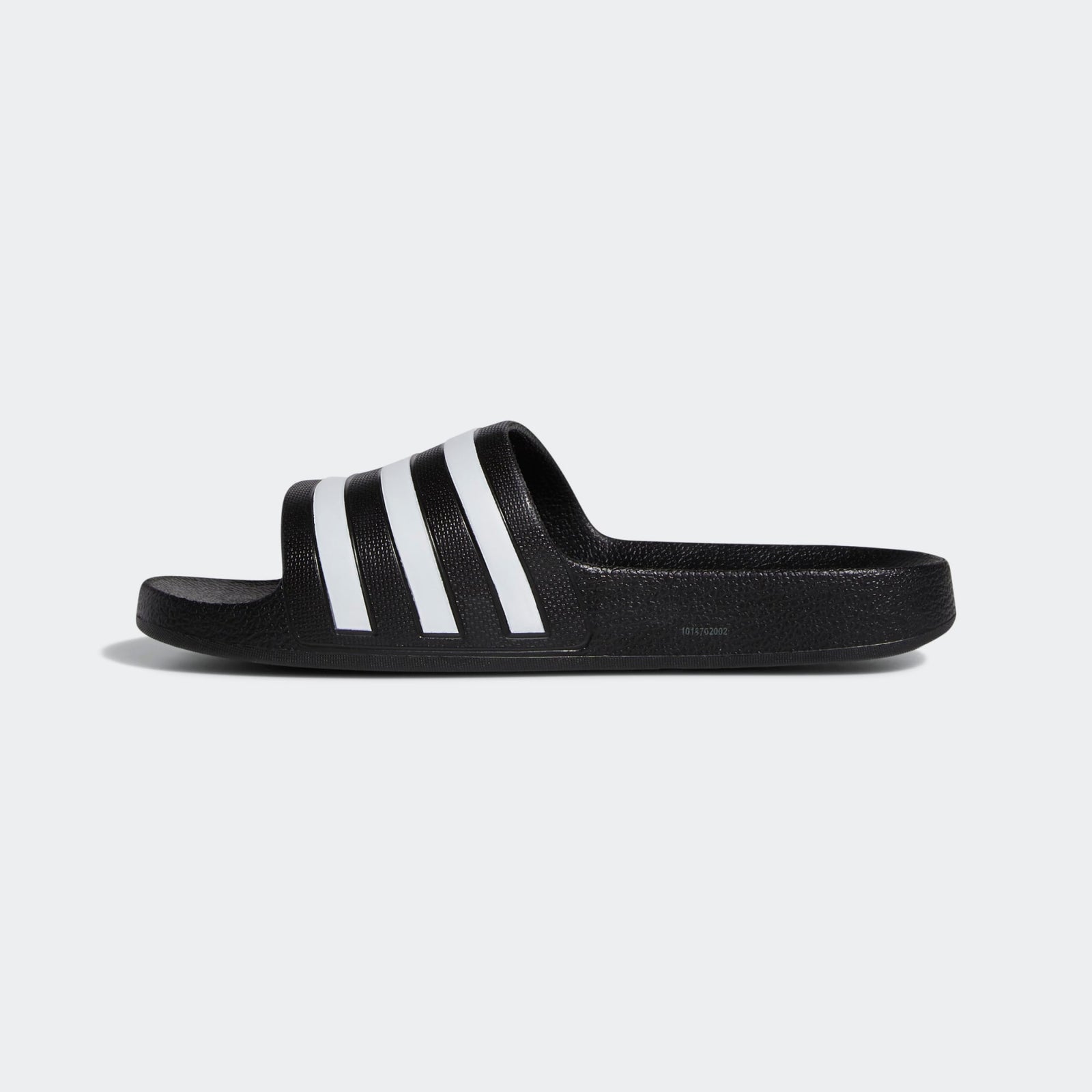 Adilette Aqua Slides Core Black Women's - G28723-ADIDAS by Adidas | Available at Niky's Sports