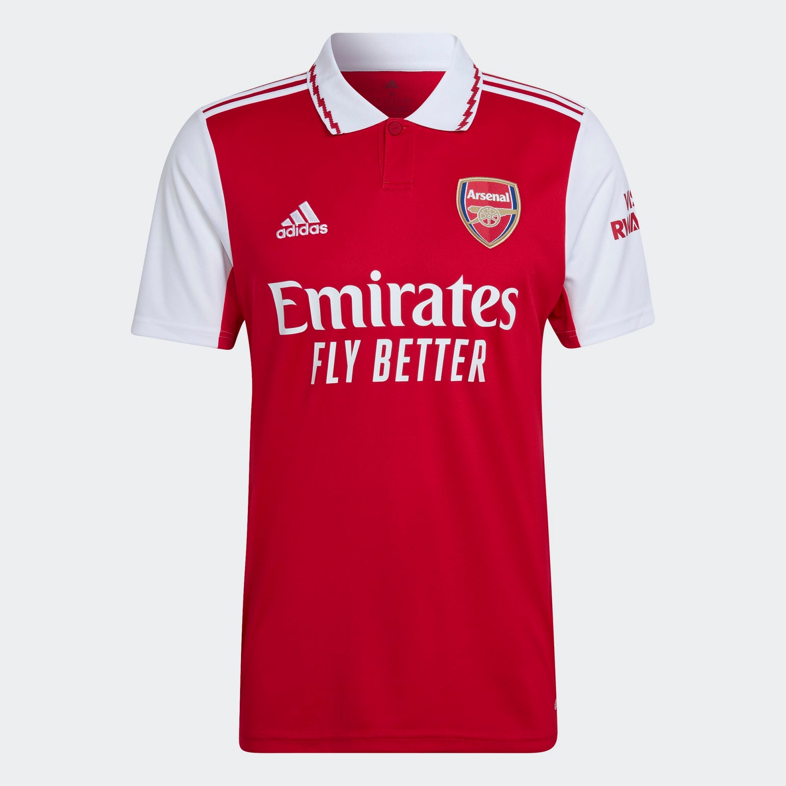 adidas Men's Arsenal Home Short Sleeve Jersey 22/23