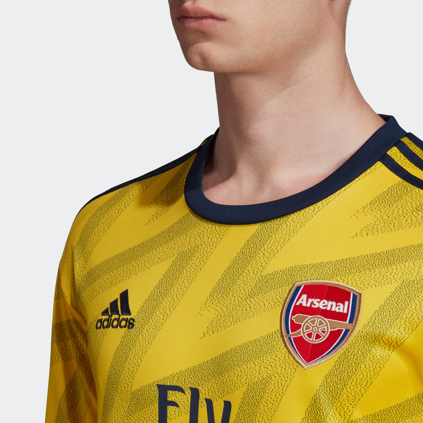 Arsenal Away Stadium Long Sleeve Jersey 19/20 Men's - EH5631-ADIDAS by Adidas | Available at Niky's Sports