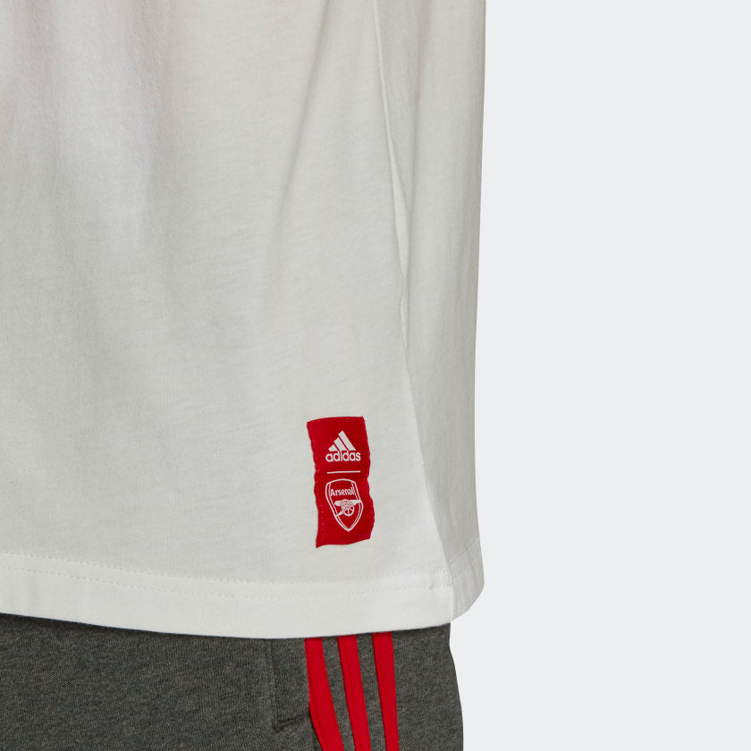Arsenal DNA Graphic Tee - FQ6912-ADIDAS by Adidas | Available at Niky's Sports