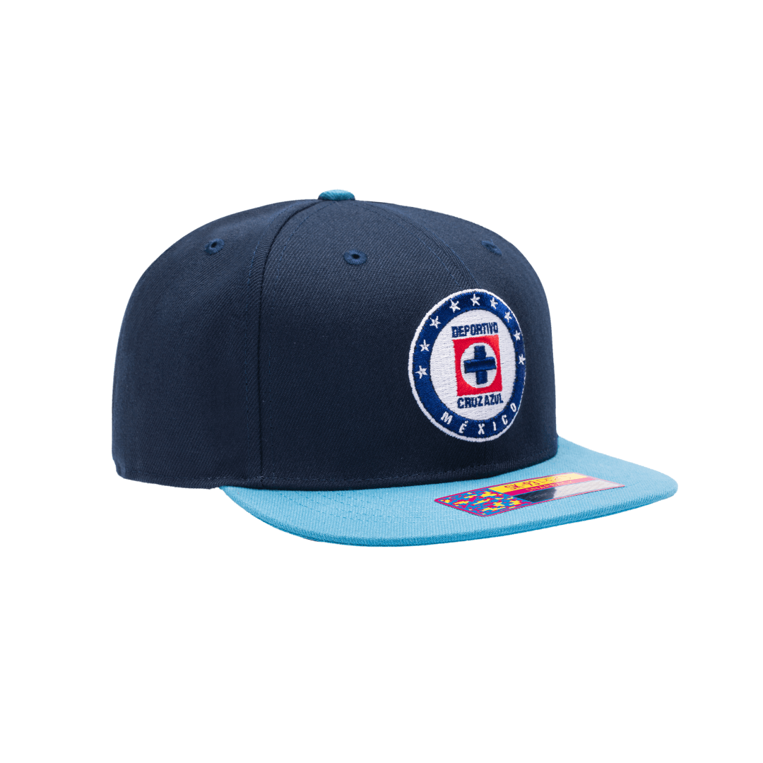 Fan Ink CRUZ AZUL SNAPBACK HAT - CAZ-2093-5475-FAN INK by Fan Ink | Available at Niky's Sports
