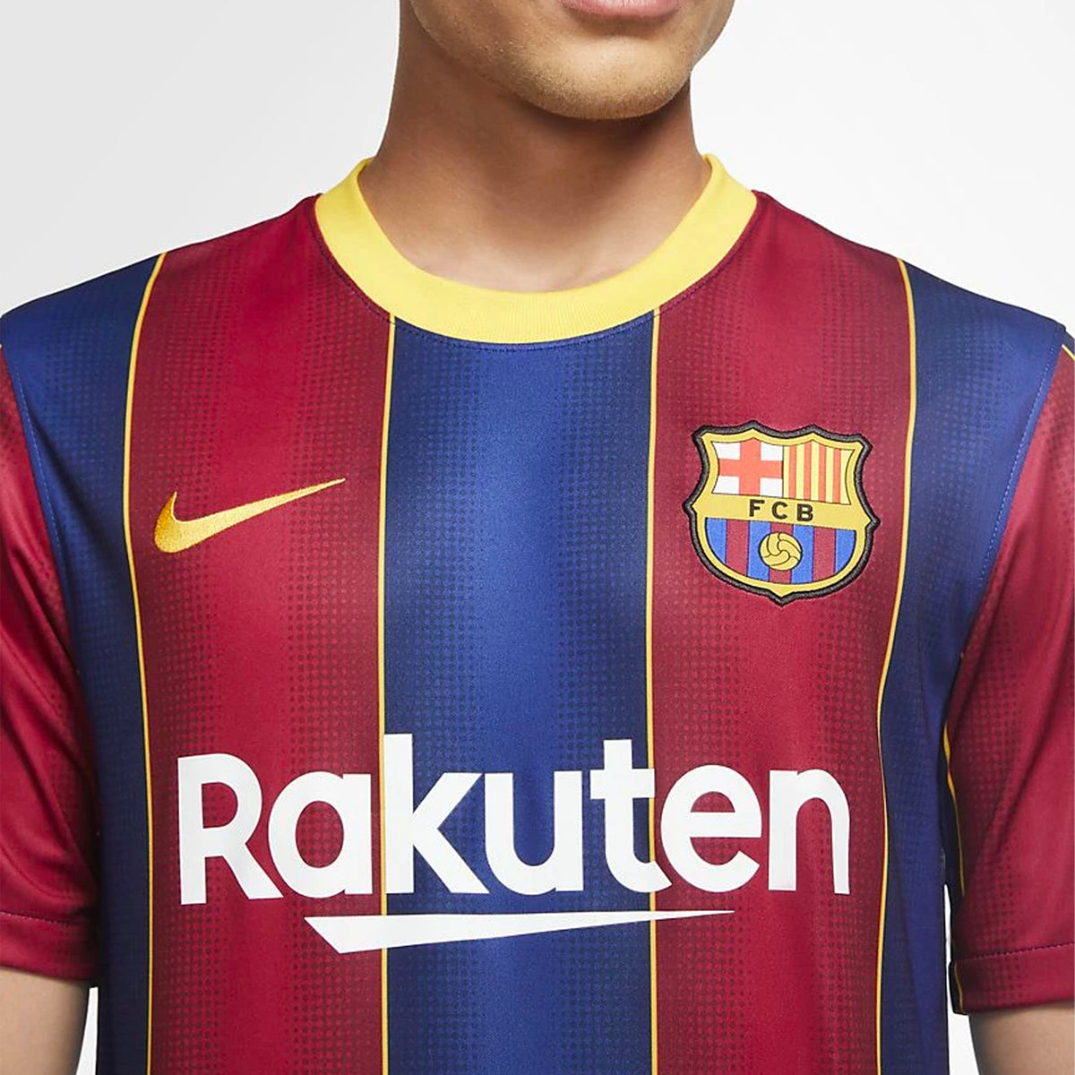 FC Barcelona Stadium Home Jersey 20/21 Men's - CD4232-456-NIKE by Nike | Available at Niky's Sports