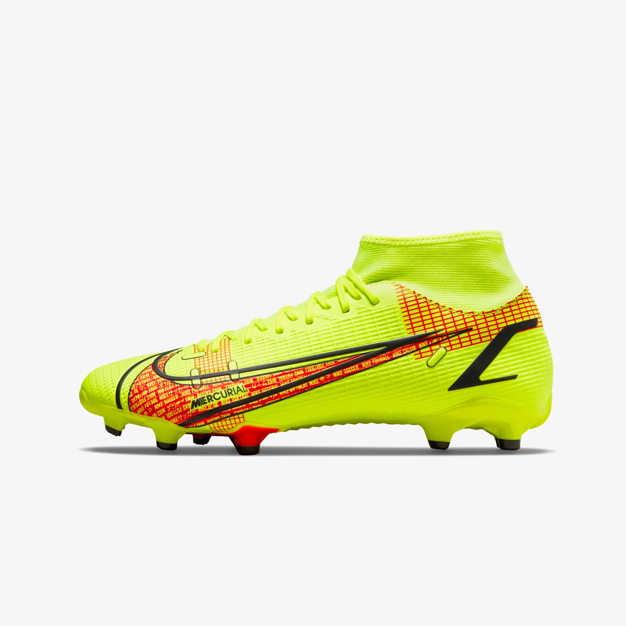 nike multi color soccer cleats