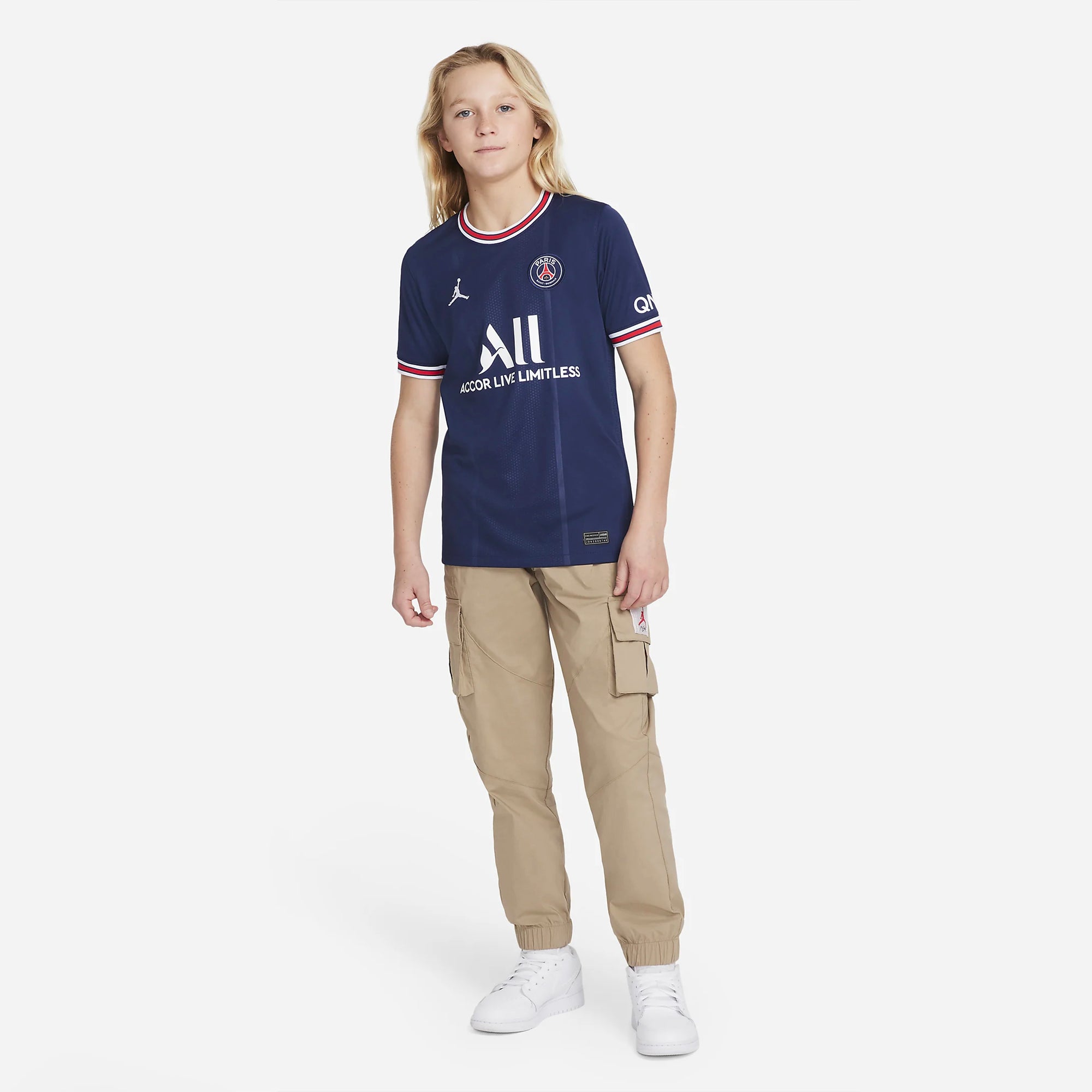 Nike Paris Saint-Germain Youth Stadium Home Jsy 2021/22