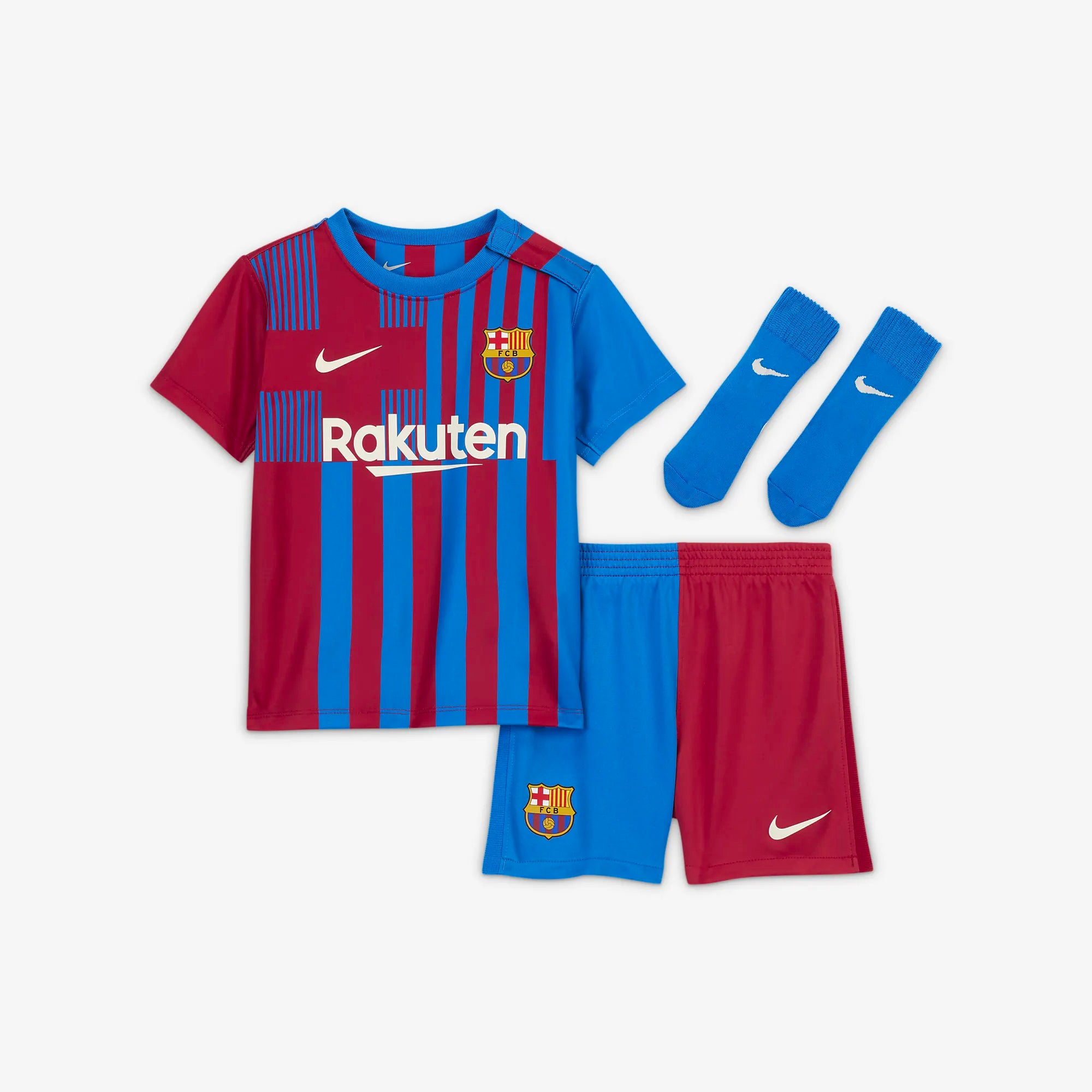 fc barcelona gear FC Barcelona 2021/22 Home Mini-Kit