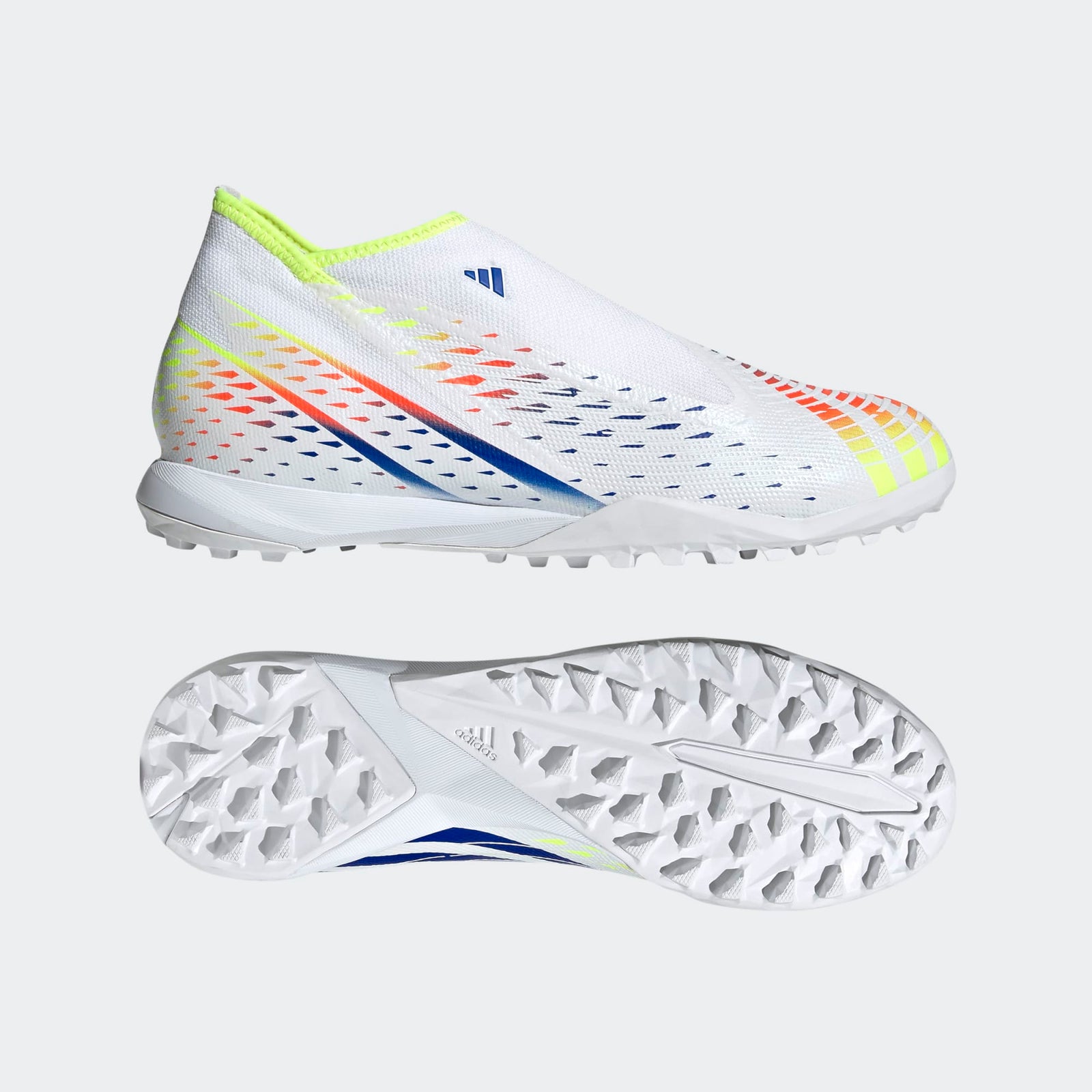 adidas PREDATOR EDGE.3 LACELESS TURF SOCCER SHOES - GV8532-ADIDAS by adidas | Available at Niky's Sports