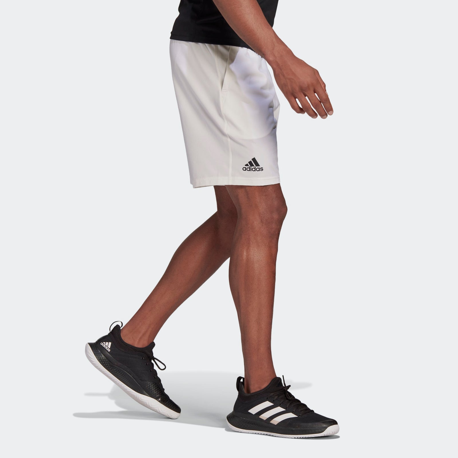 CLUB STRETCH-WOVEN TENNIS SHORTS - GH7222-ADIDAS by adidas | Available at Niky's Sports