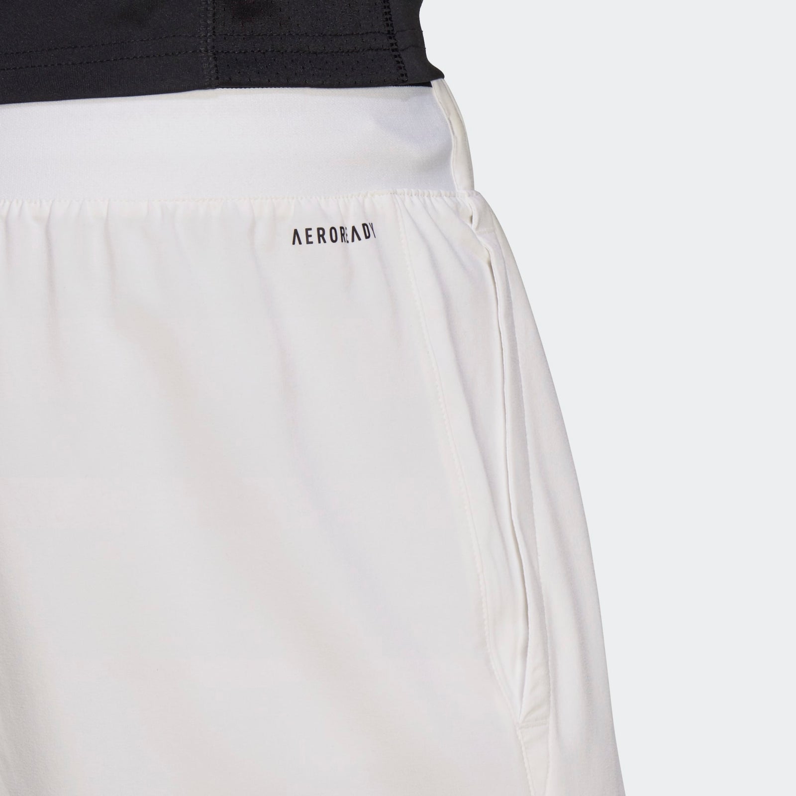 CLUB STRETCH-WOVEN TENNIS SHORTS - GH7222-ADIDAS by adidas | Available at Niky's Sports