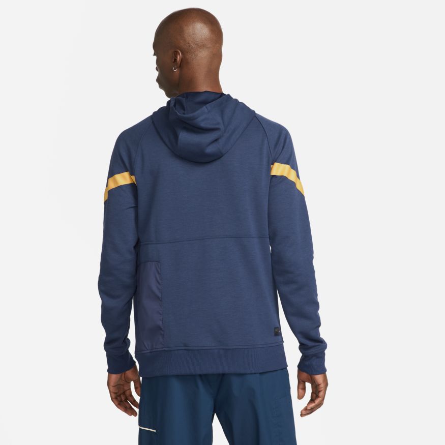 Nike Chelsea FC Men's 1/2-Zip Fleece Soccer Hoodie - DA2529-498-NIKE by Nike | Available at Niky's Sports