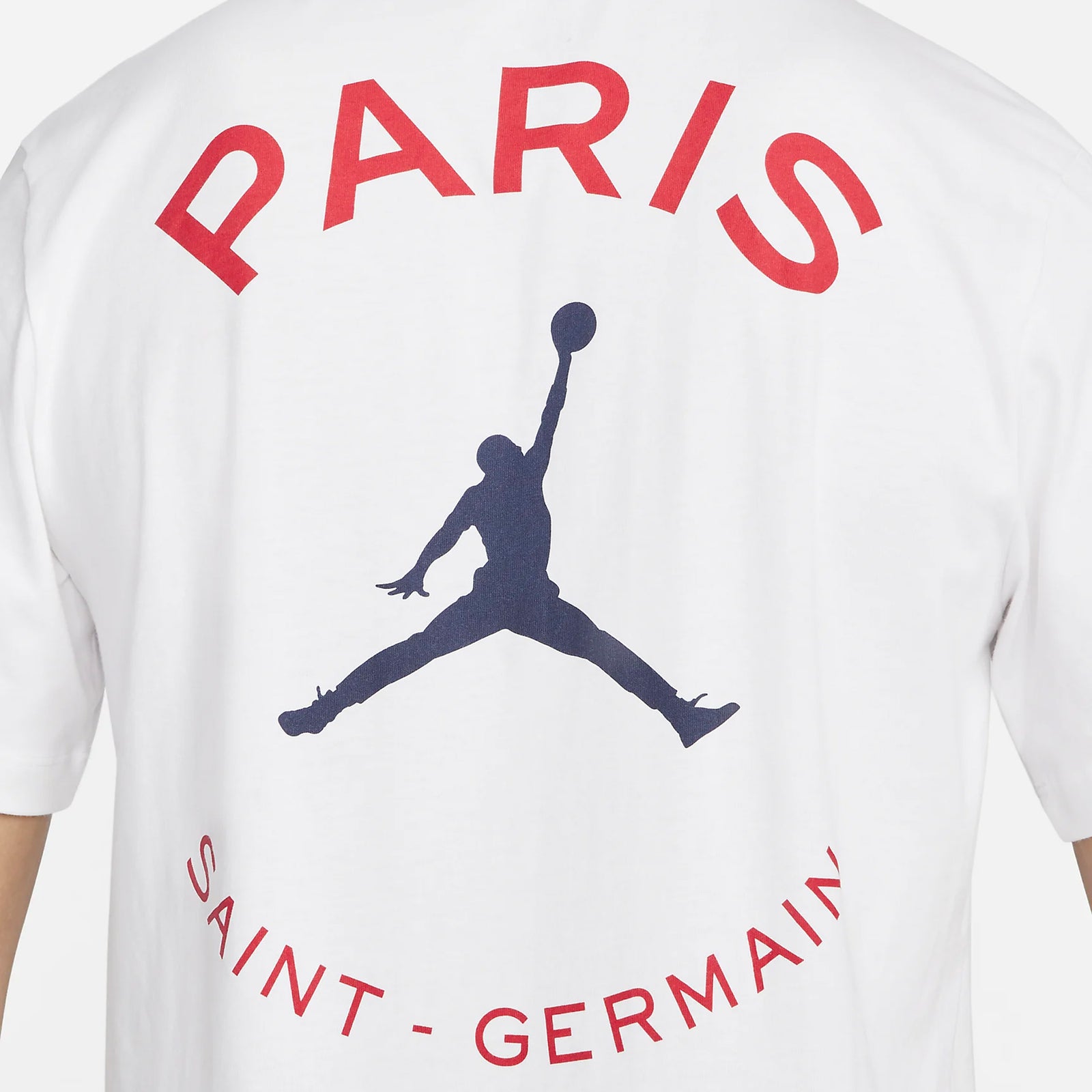Paris Saint-Germain Men's Logo T-Shirt - DB6514-100-NIKE by Nike | Available at Niky's Sports