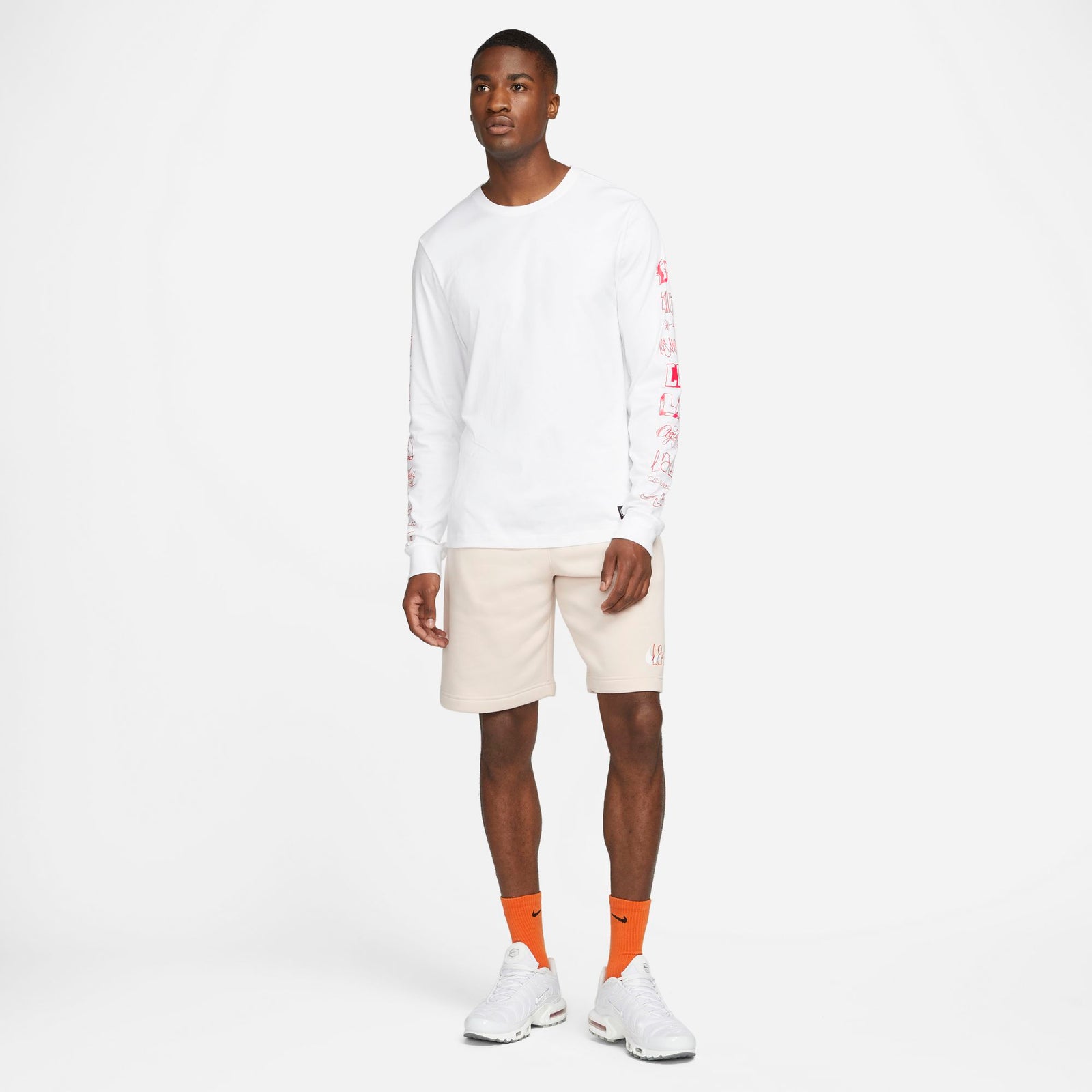 Men's Club America Fleece Soccer Shorts LA*LA - DC2169-008-NIKE by Nike | Available at Niky's Sports