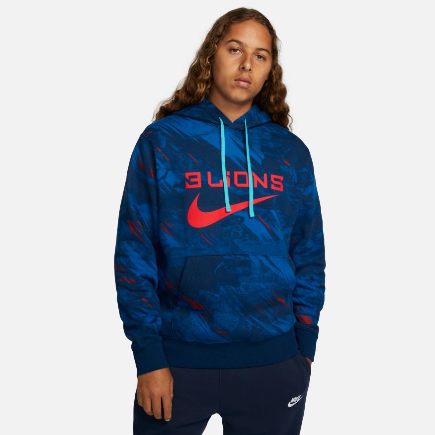 Nike England Club Fleece Men's Pullover Hoodie