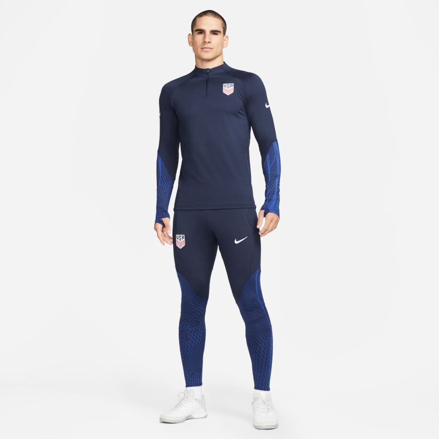 Nike U.S. Strike Men's Nike Dri-FIT Knit Soccer Drill Top - DH6462-451-NIKE by Nike | Available at Niky's Sports