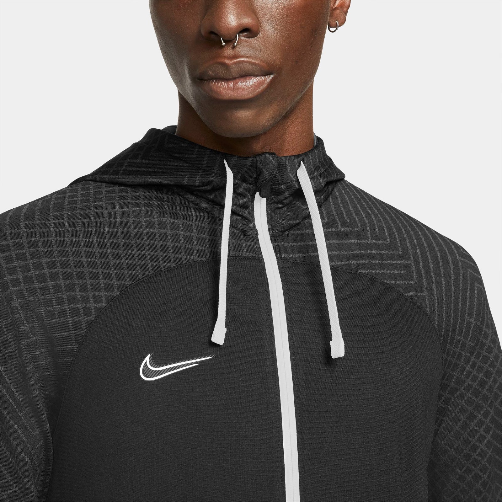 Nike Dri-fit Strike Track Jacket - DH8768-011-NIKE by Nike | Available at Niky's Sports