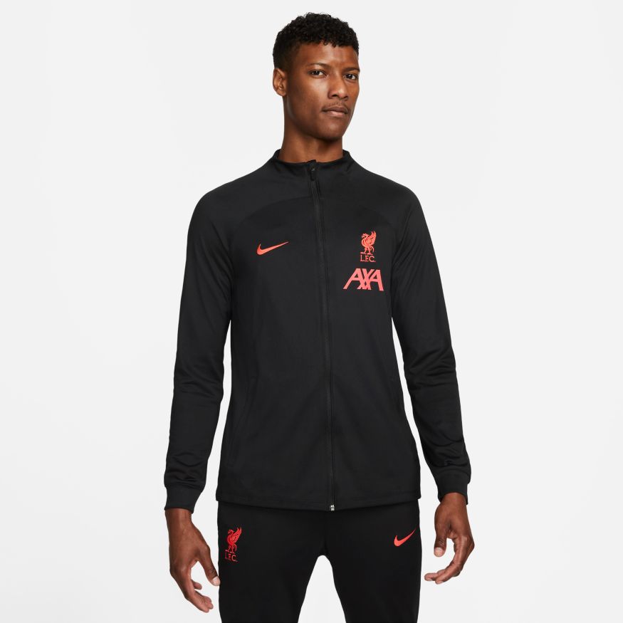 Liverpool FC Strike Men's Nike Dri-FIT Soccer Track Jacket - DJ8534-013-NIKE by Nike | Available at Niky's Sports
