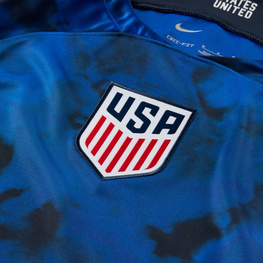 Nike USA 2022/23 Stadium Away Men's U.S. Dri-FIT Soccer Jersey - DN0705-454-NIKE by Nike | Available at Niky's Sports