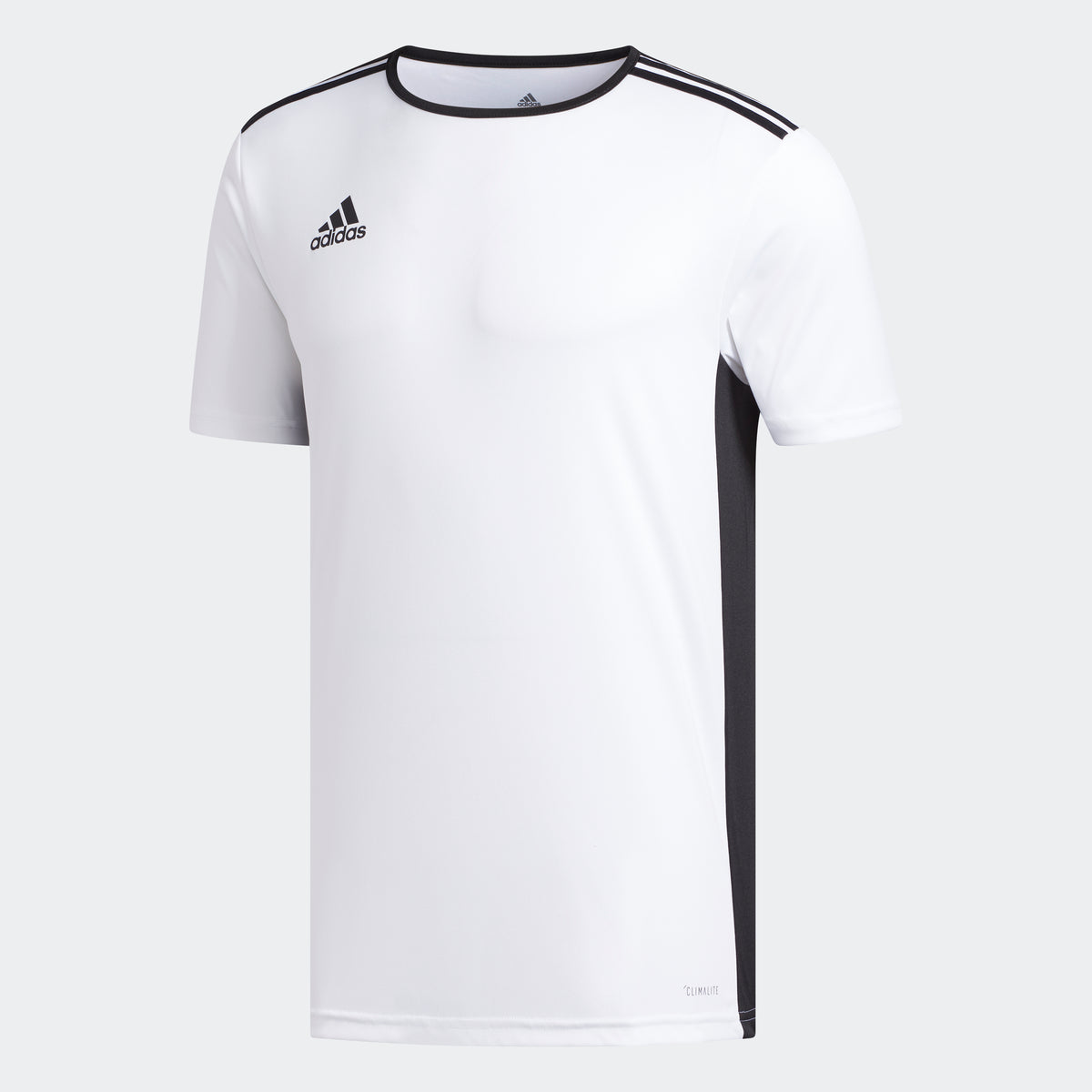 Entrada 18 Jersey - White/Black - CD8438-ADIDAS by Adidas | Available at Niky's Sports