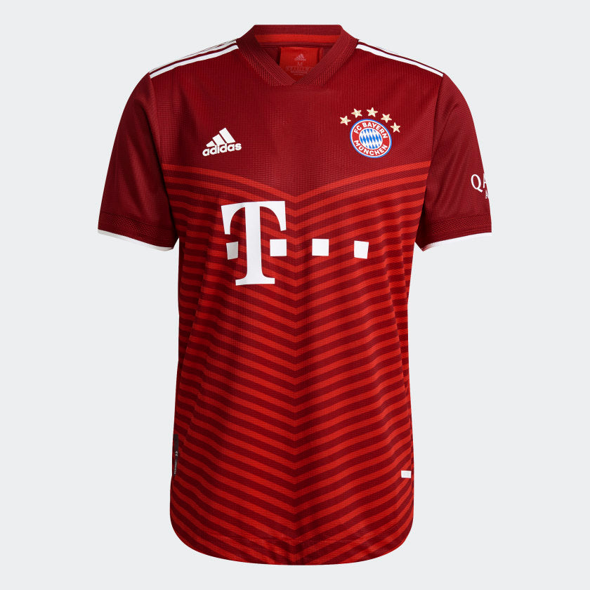 adidas Men's FC BAYERN 21/22 HOME AUTHENTIC JERSEY